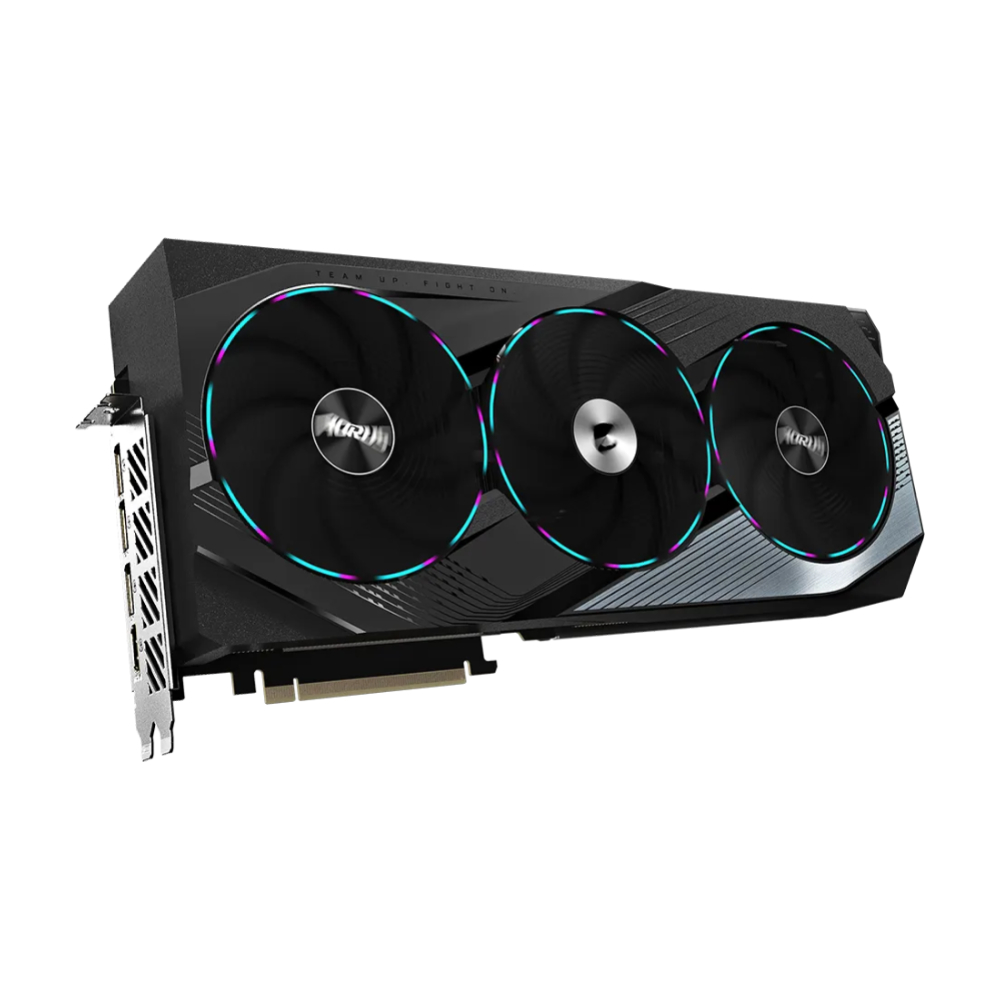 Видеокарта Gigabyte GeForce RTX 4070 Ti SUPER AORUS MASTER, черный цена и фото