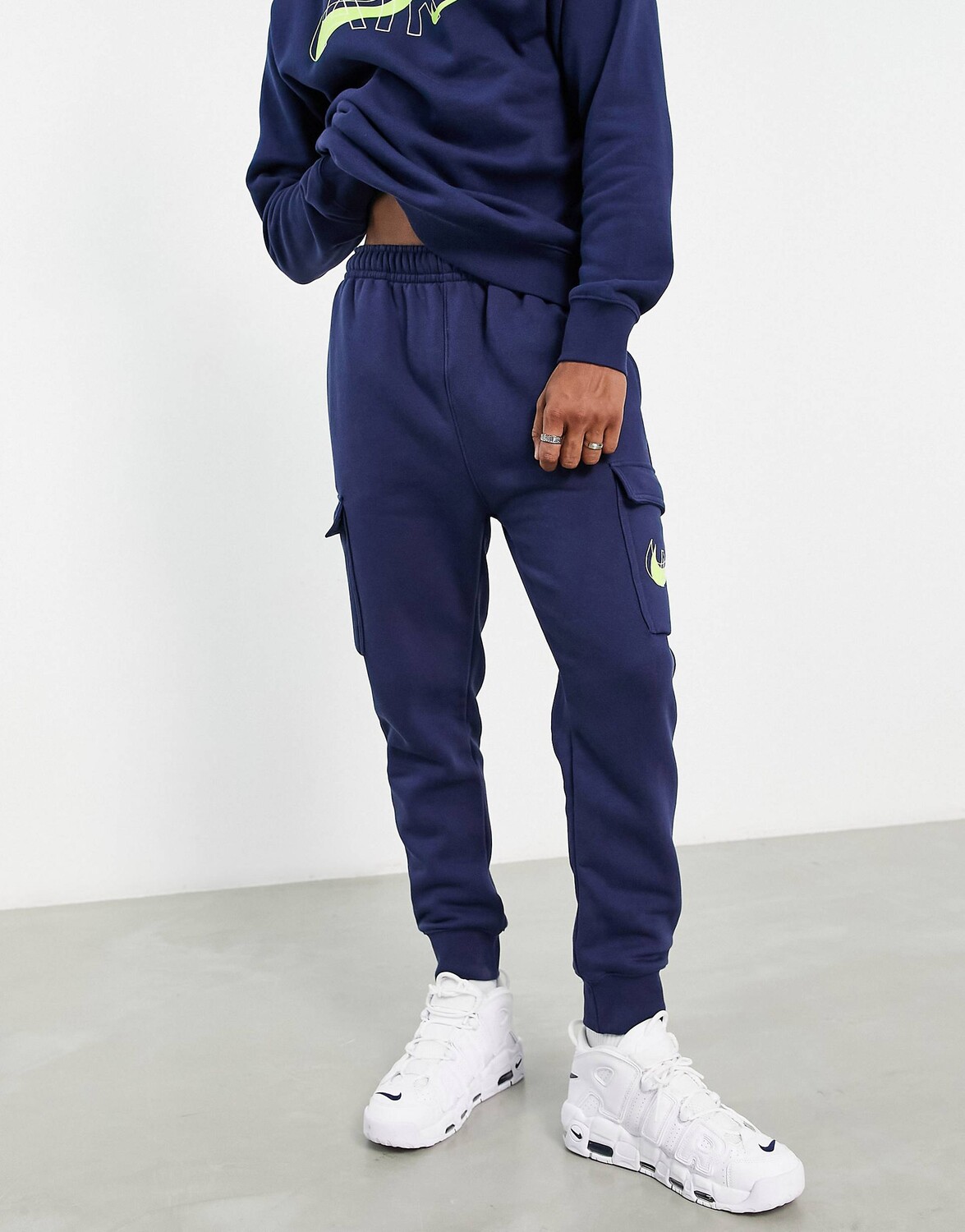 

Темно-синие джоггеры Nike Air Print Pack