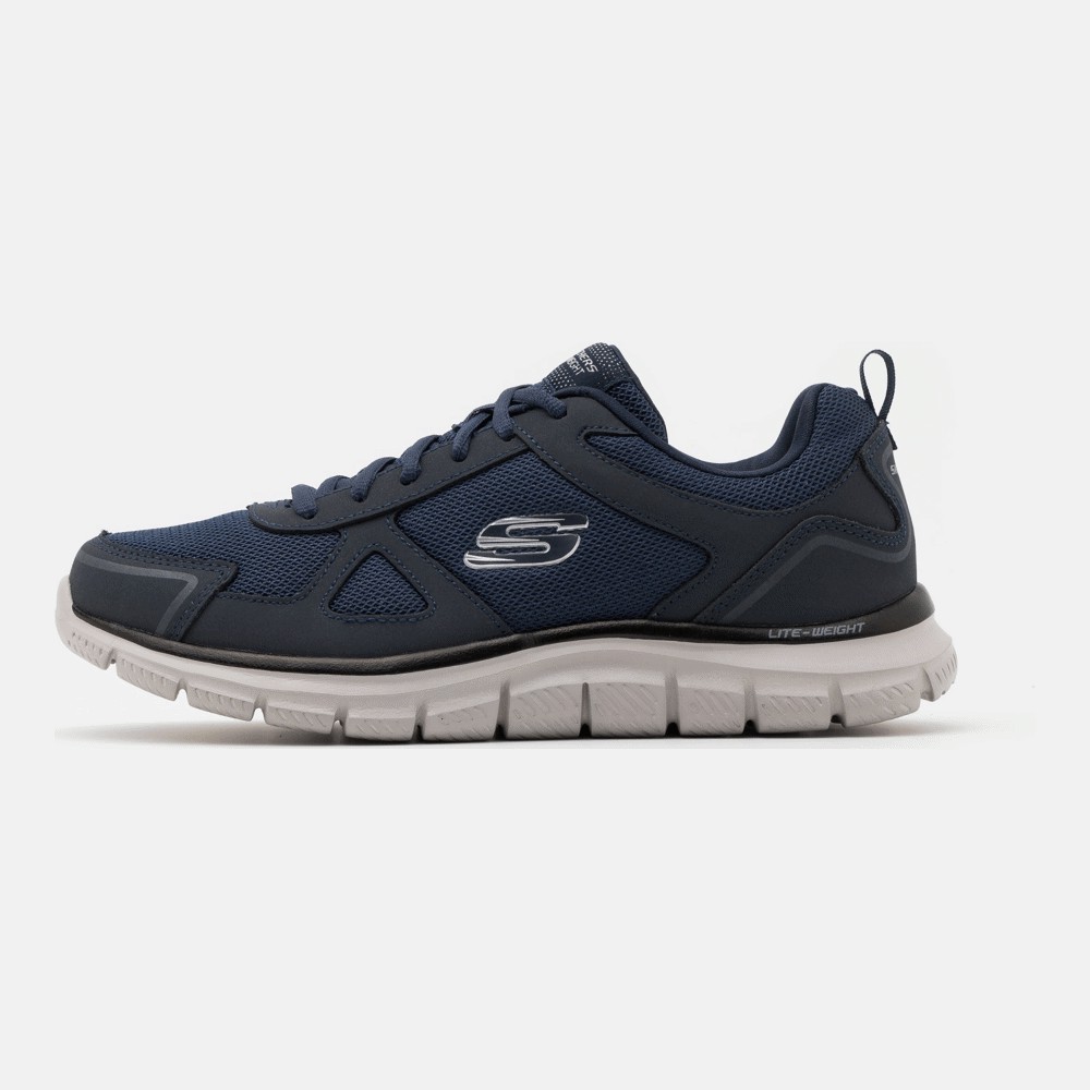 Кроссовки Skechers Wide Fit Track Scloric, navy кроссовки skechers wide fit summits navy