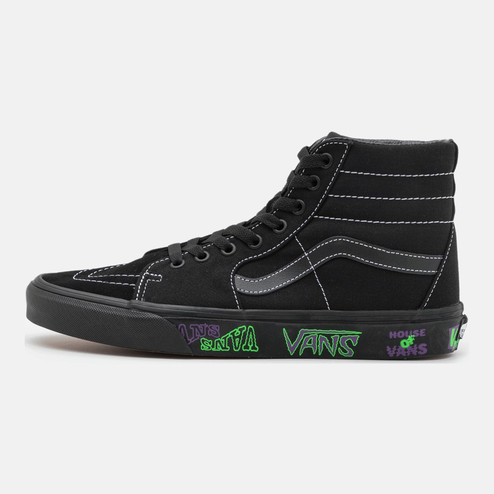 Blackout vans sale high tops