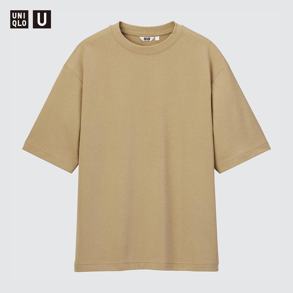 

Футболка унисекс Uniqlo, бежевый