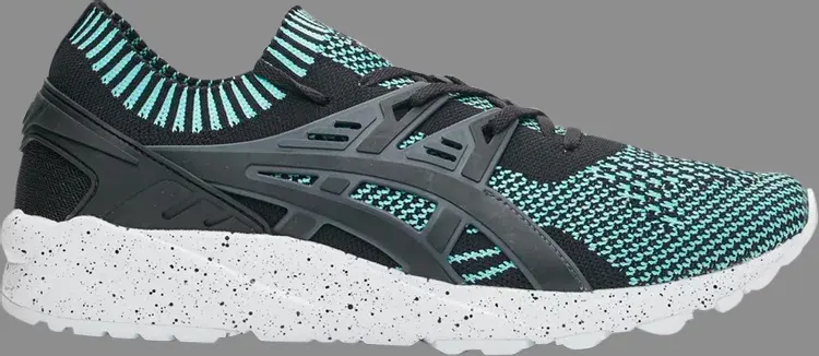 

Кроссовки gel kayano trainer knit 'mint black' Asics, зеленый