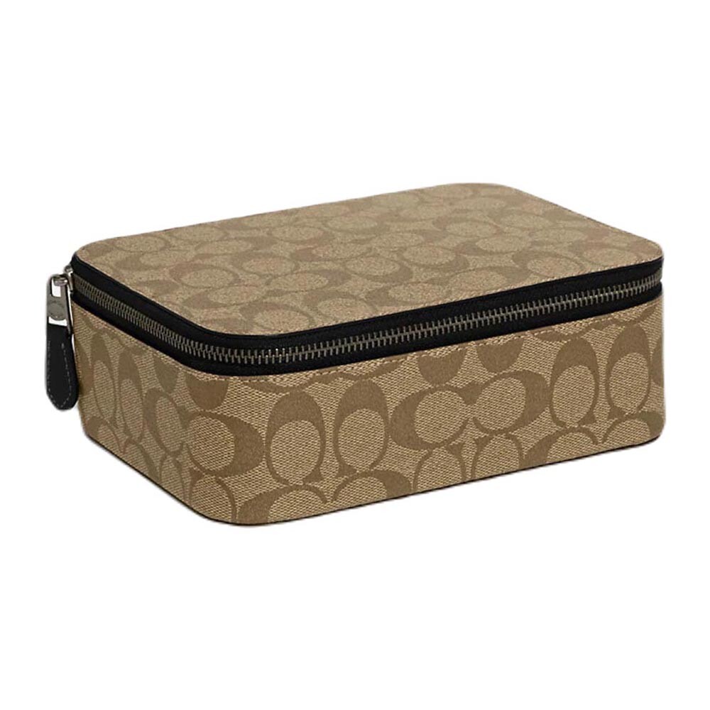 

Сумка Coach Outlet Tech In Colorblock Signature Canvas, хаки/черный