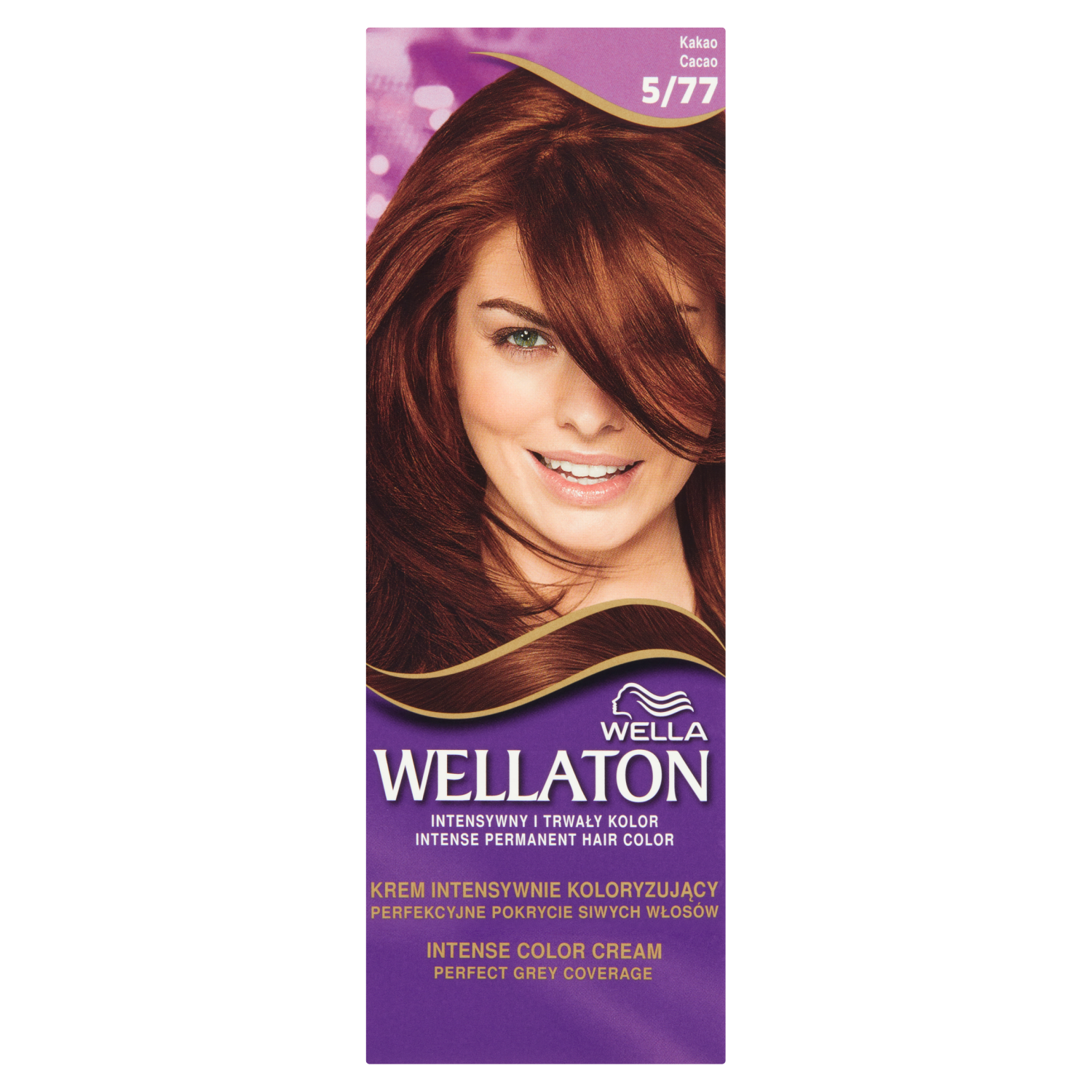 Wella Wellaton крем-краска для волос 5/77 темный шоколад, 1 упаковка цена и фото