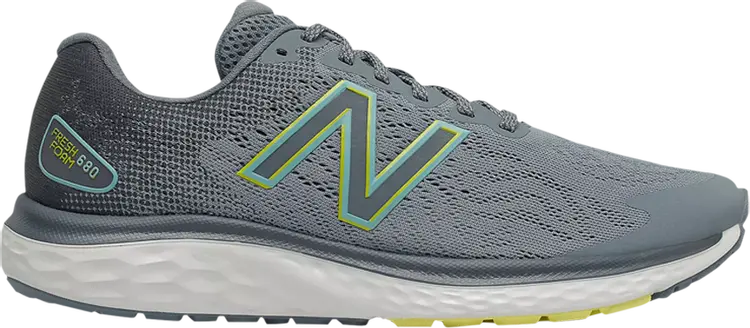 

Кроссовки New Balance Fresh Foam 680v7 4E Wide 'Light Cyclone', серый