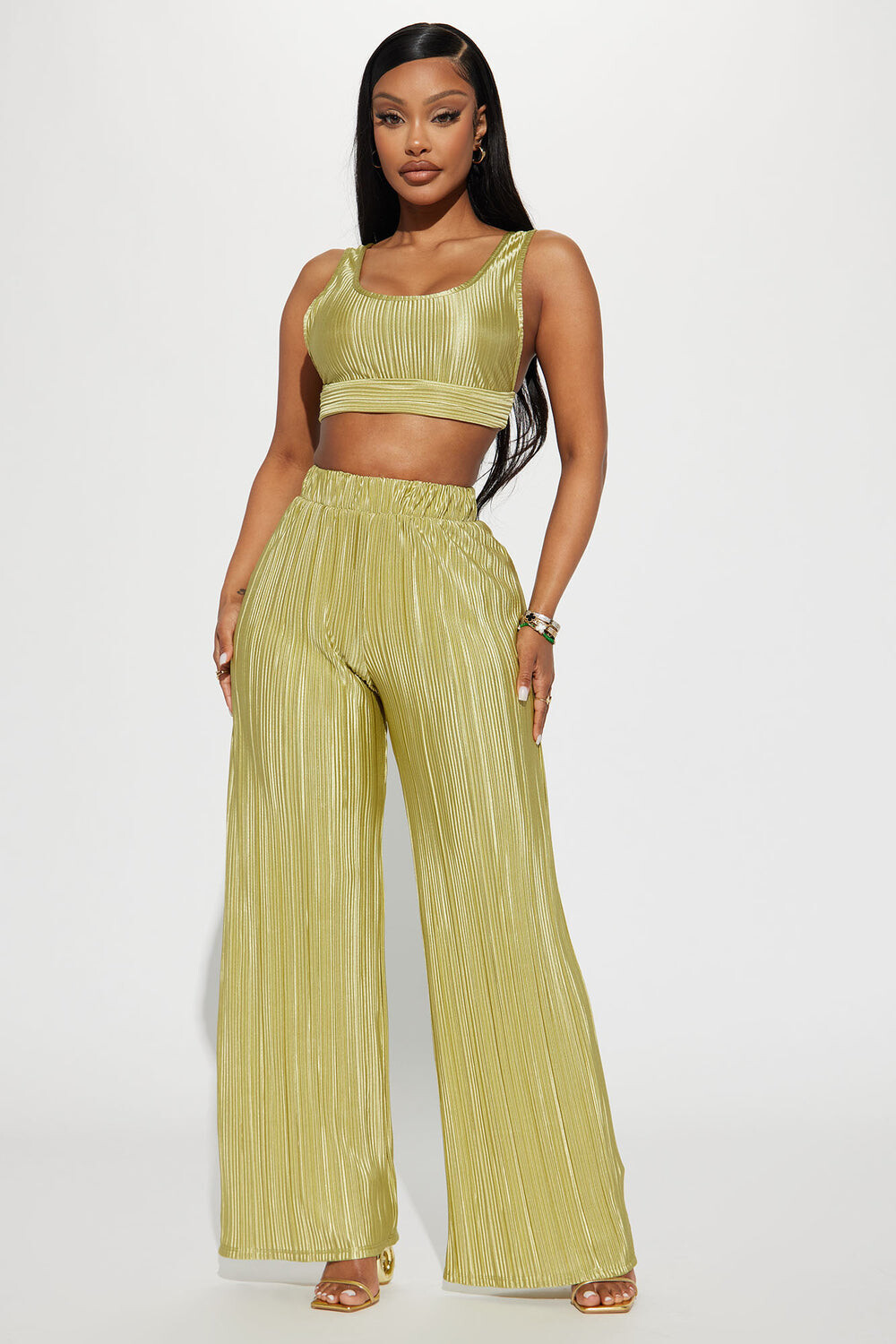 

Брюки Fashion Nova M4290AB, зеленый