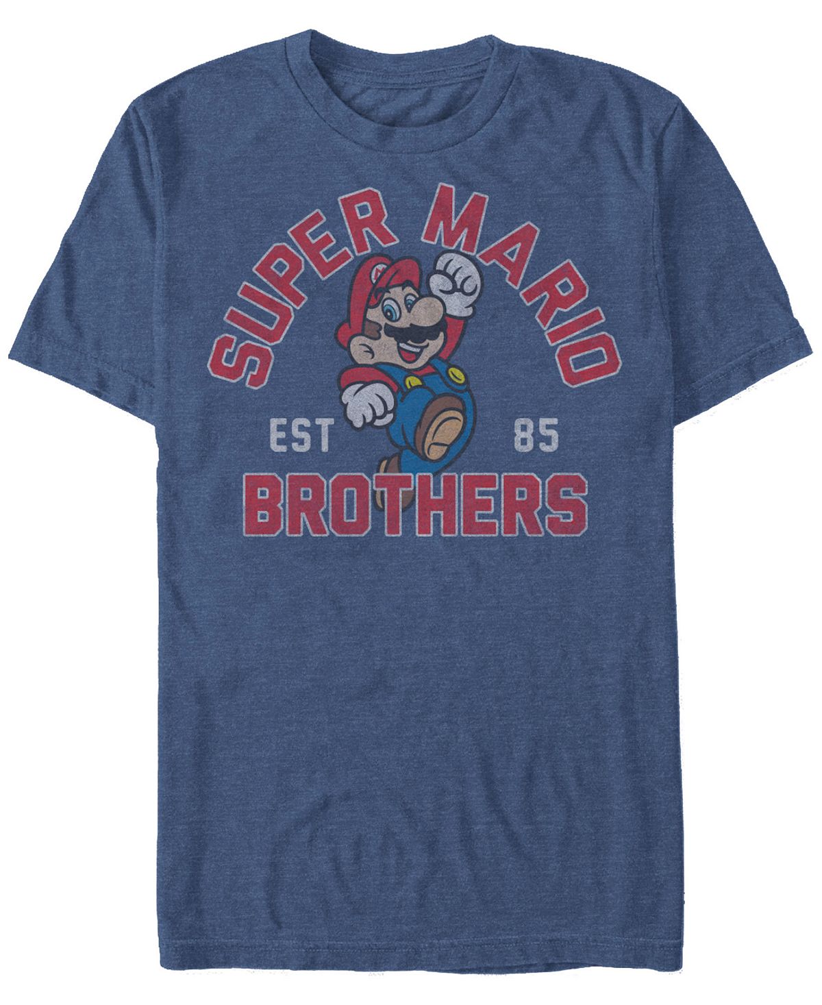 Мужская футболка с коротким рукавом nintendo super mario brothers created 1985 Fifth Sun, мульти