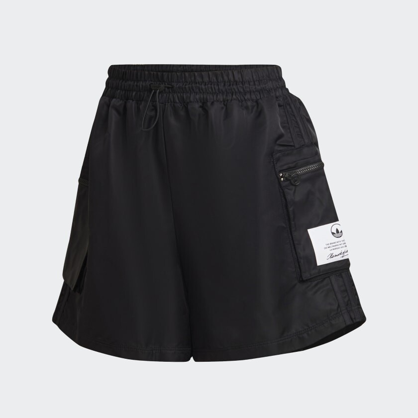 

Шорты Adidas High-Waist Nylon, черный