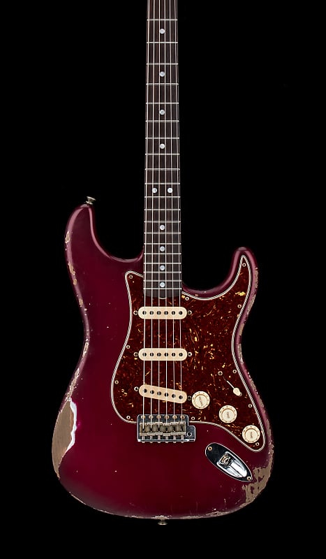 Fender Custom Shop Austin Macnutt Masterbuilt Empire 67 Stratocaster Relic - Midnight Wine #64210