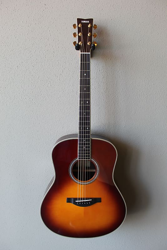 Абсолютно новая концертная акустическая/электрическая гитара Yamaha LL-TA TransAcoustic Jumbo - Brown Sunburst цена и фото