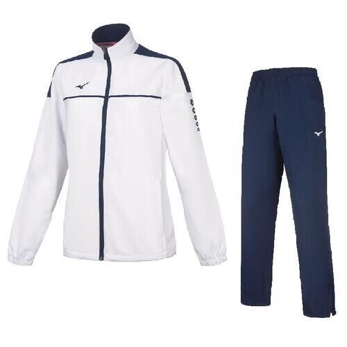 

Спортивный костюм Mizuno femme Team tokyo micro, белый/белый/темно-синий