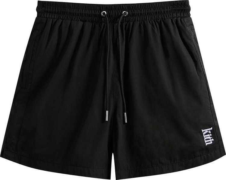 Шорты Kith Nylon Active Short 'Black', черный