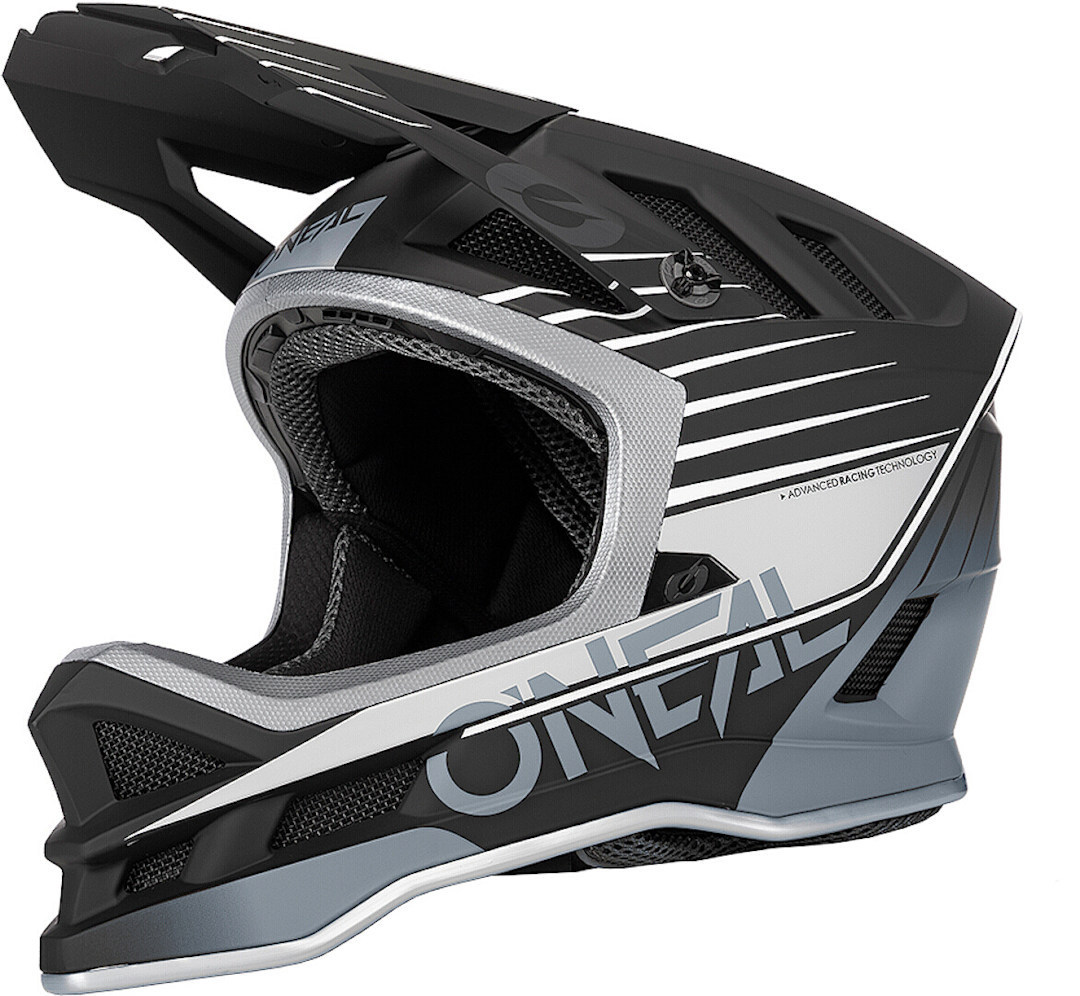 Шлем Oneal Blade Delta V.22 для скоростного спуска, черный/белый