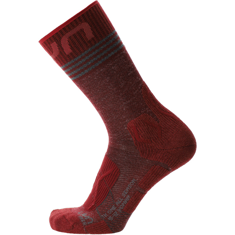 Женские всесезонные трекинговые носки среднего размера Uyn, красный