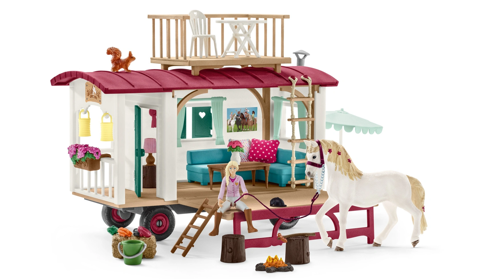 

Schleich Конный клуб караван для секретных клубных встреч