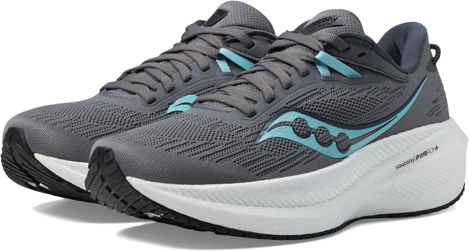 

Кроссовки Triumph 21 Saucony, цвет Gravel/Black