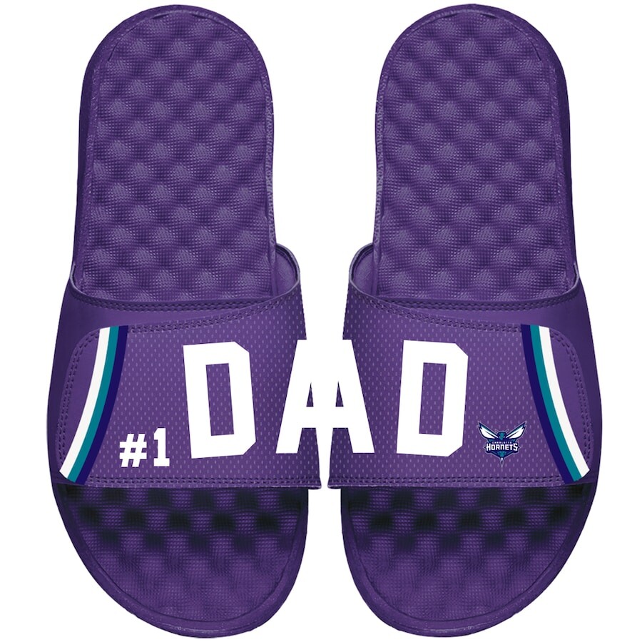 

Шлепанцы ISlide Charlotte Hornets, фиолетовый