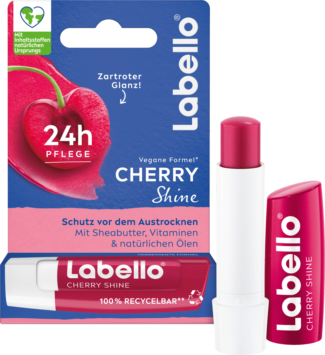 Уход за губами Cherry Shine 4,8 г Labello