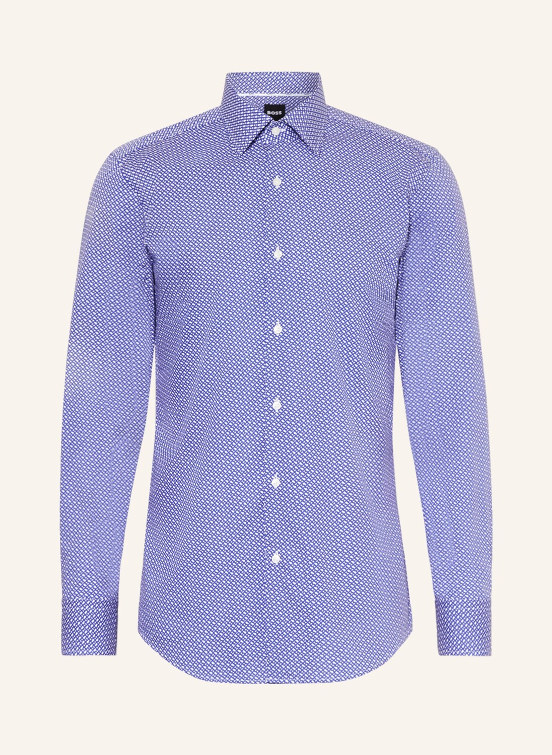 

Рубашка BOSS HANK Slim Fit, фиолетовый