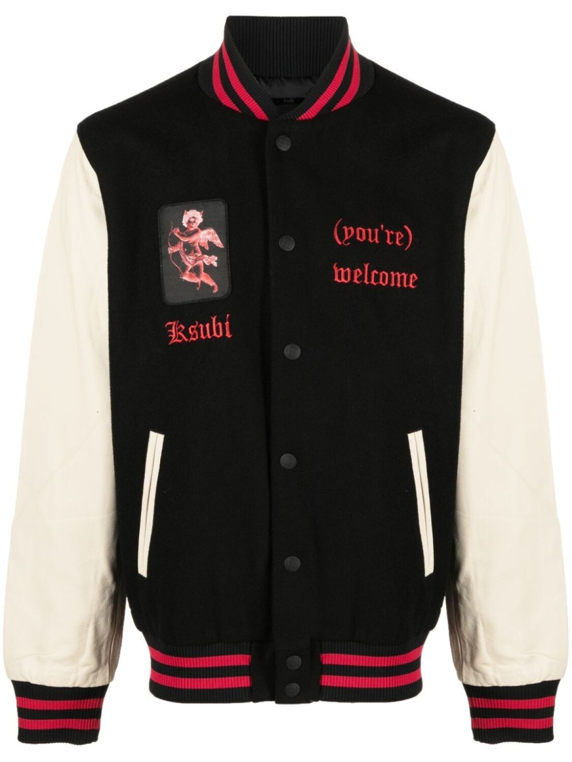 

Ksubi бомбер Icons Letterman, черный