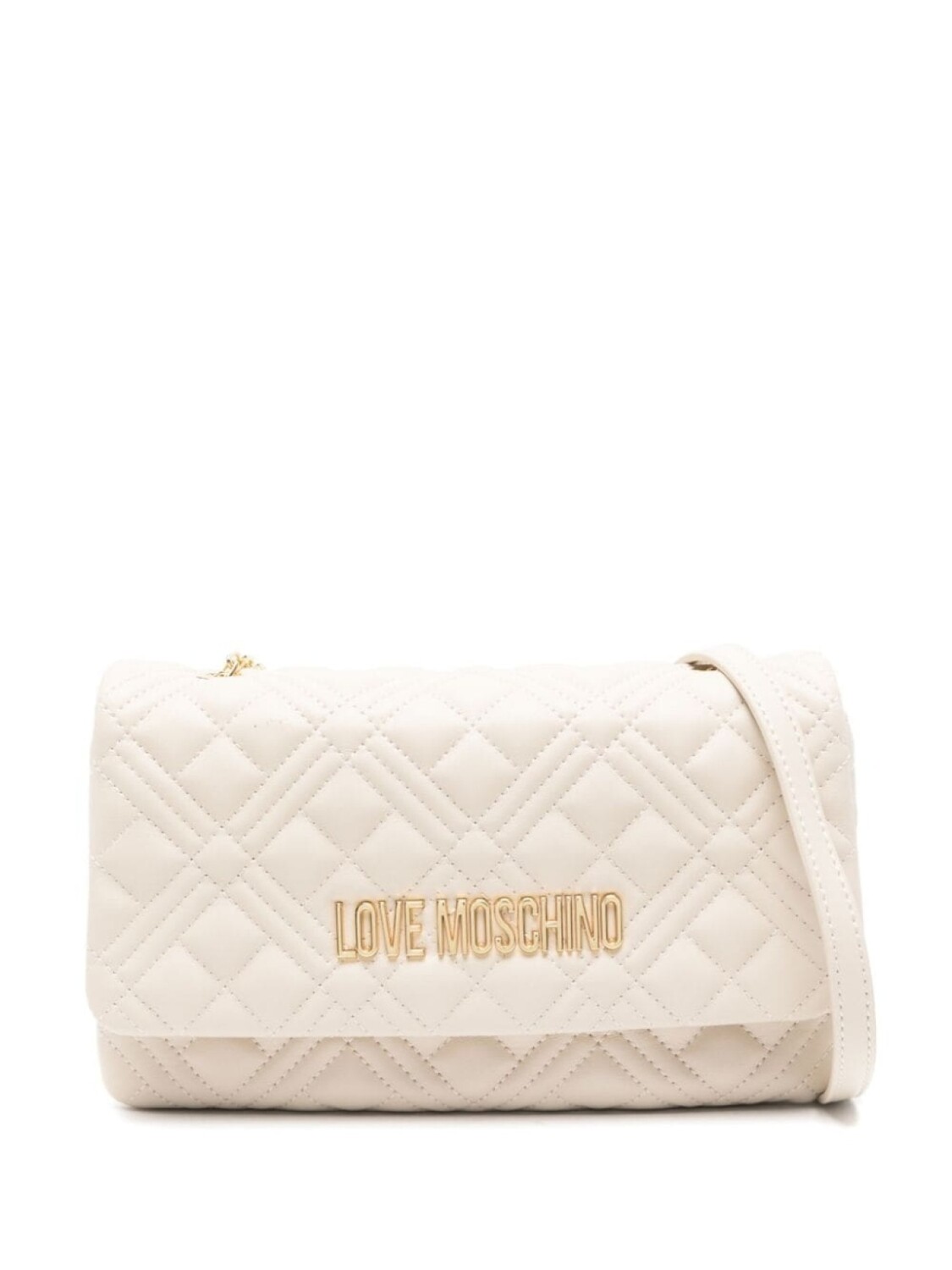 

Love Moschino сумка-тоут с логотипом, нейтральный цвет