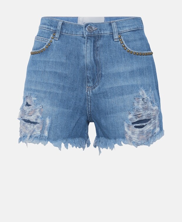 

Джинсовые шорты Blugirl Blumarine, синий