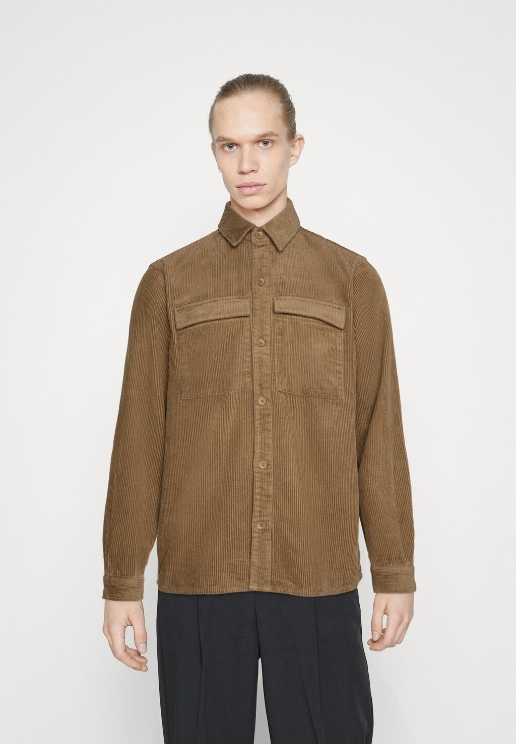 

Рубашка Utility Overshirt REVOLUTION, цвет dark khaki