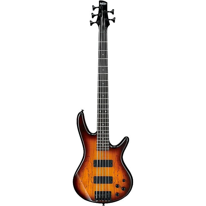 

Ibanez GSR205SM 5-струнная электрическая бас-гитара в цвете Brown Burst GSR205SM-CNB Gio 5-String Bass