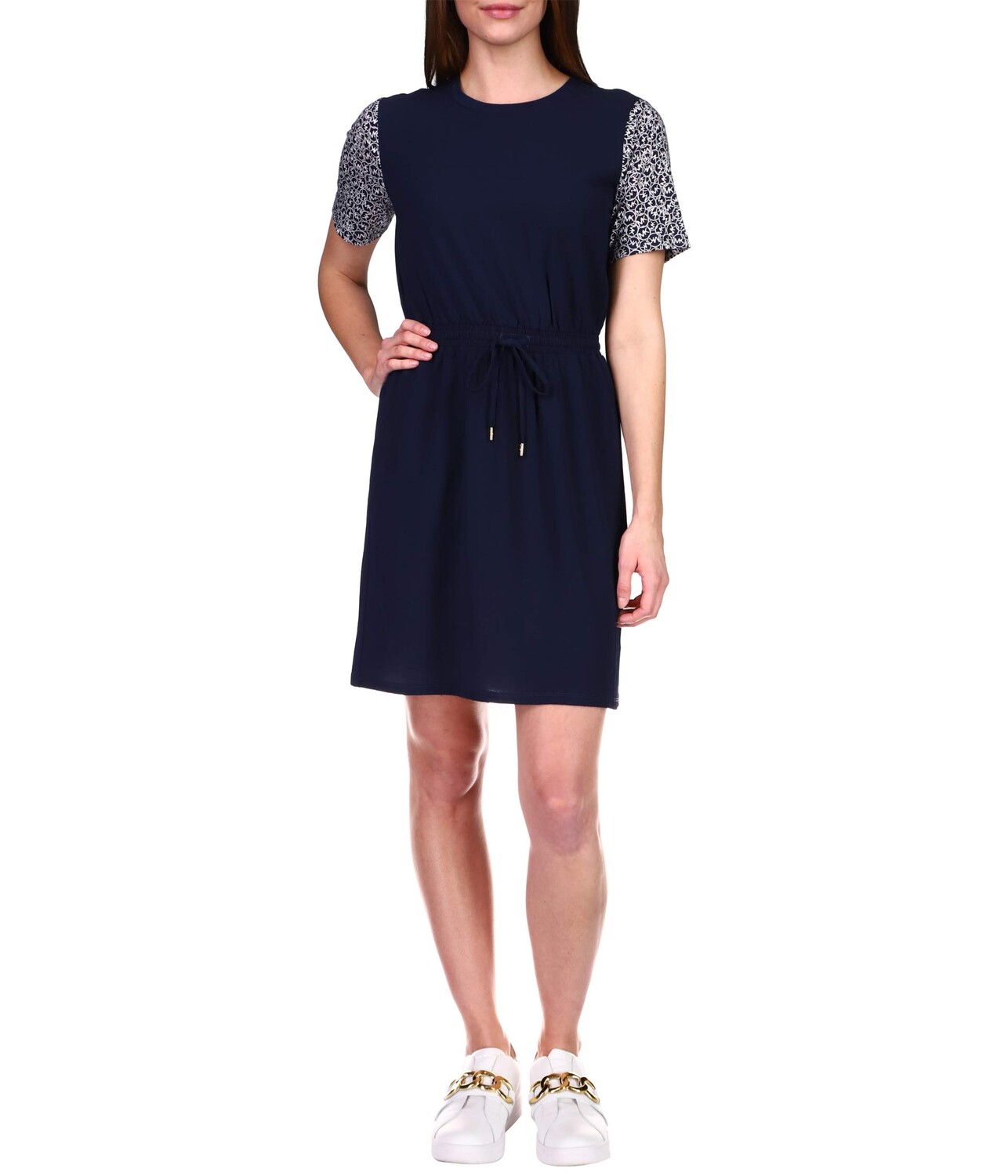 

Платье MICHAEL Michael Kors, Graphic Logo Combo T-Dress