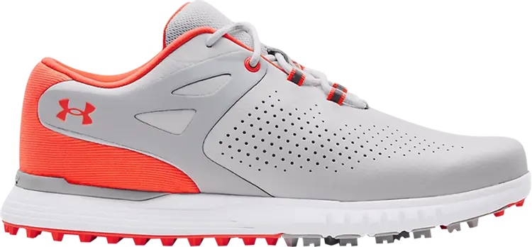 

Кроссовки Under Armour Wmns Charged Breathe Spikeless White Halo Grey, белый
