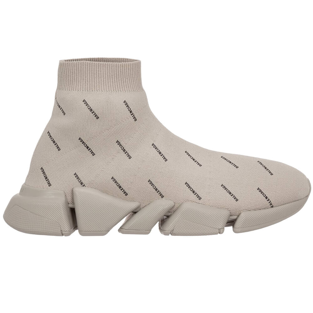 

Кроссовки Balenciaga Speed 2.0 High-top, бежевый