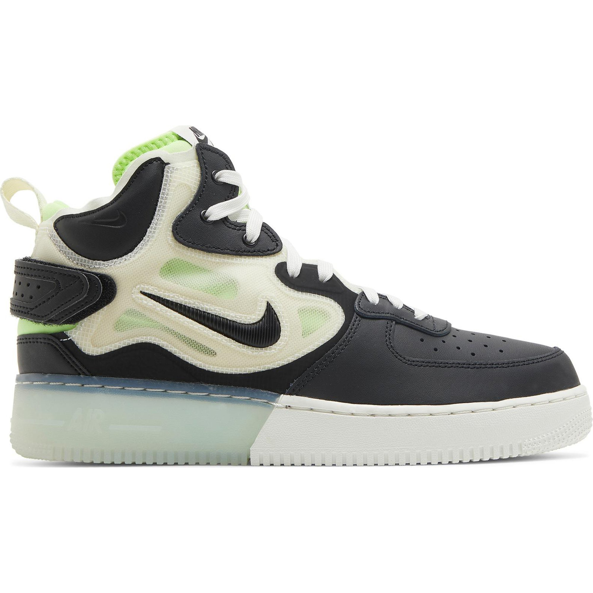 Кроссовки Nike Air Force 1 Mid React, белый кроссовки nike sportswear air force 1 mid react sail black ghost green glacier blue coconut milk