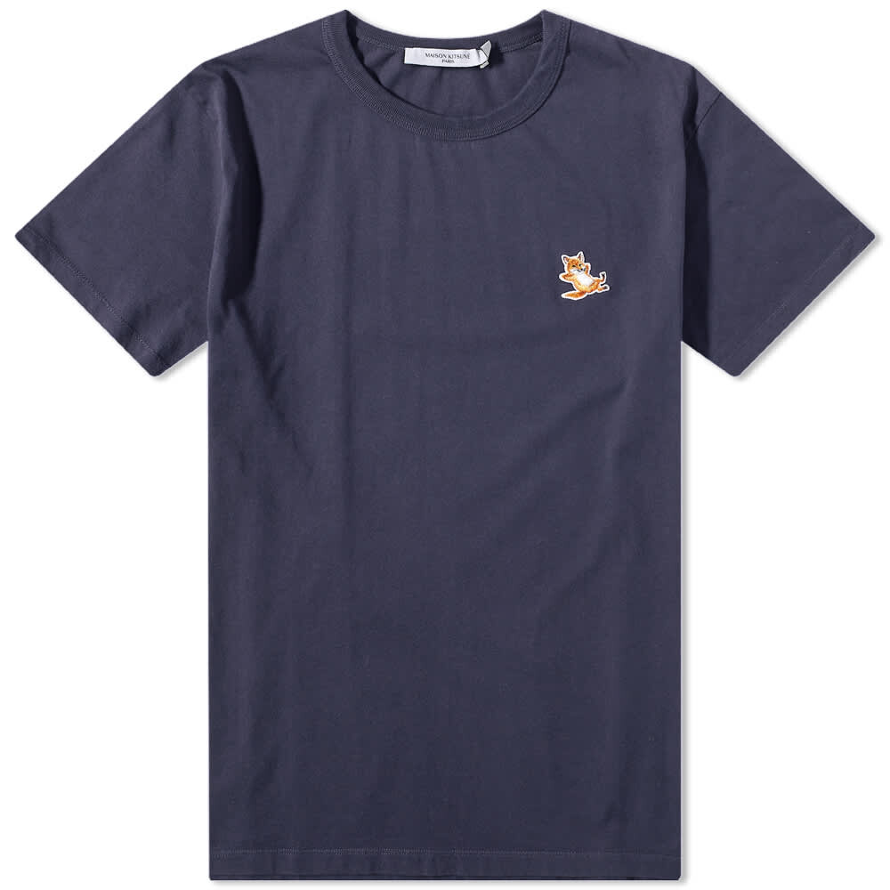 

Футболка Maison Kitsune Chillax Fox Patch Classic Tee, Серый