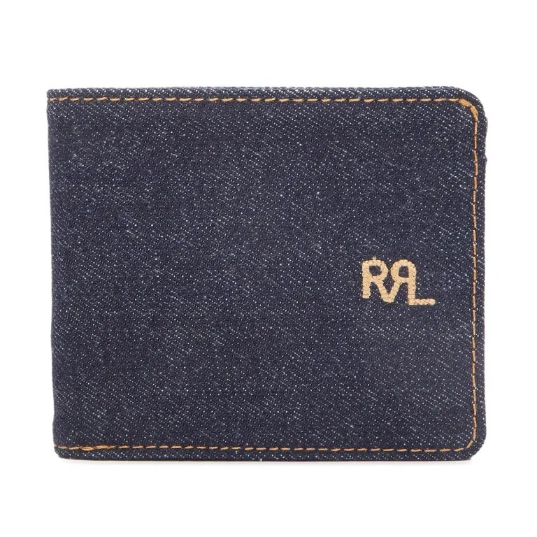 

Кошелек Rrl Denim Billfold, синий
