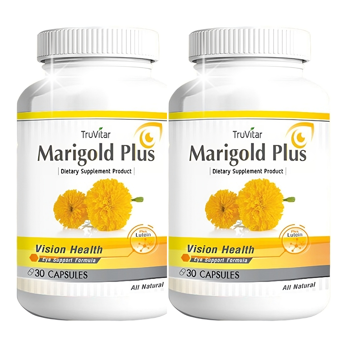 Пищевая добавка TruVitar Marigold Plus, 60 капсул кормовая добавка 8 in 1 глюкозамин excel забота о суставах 110таб