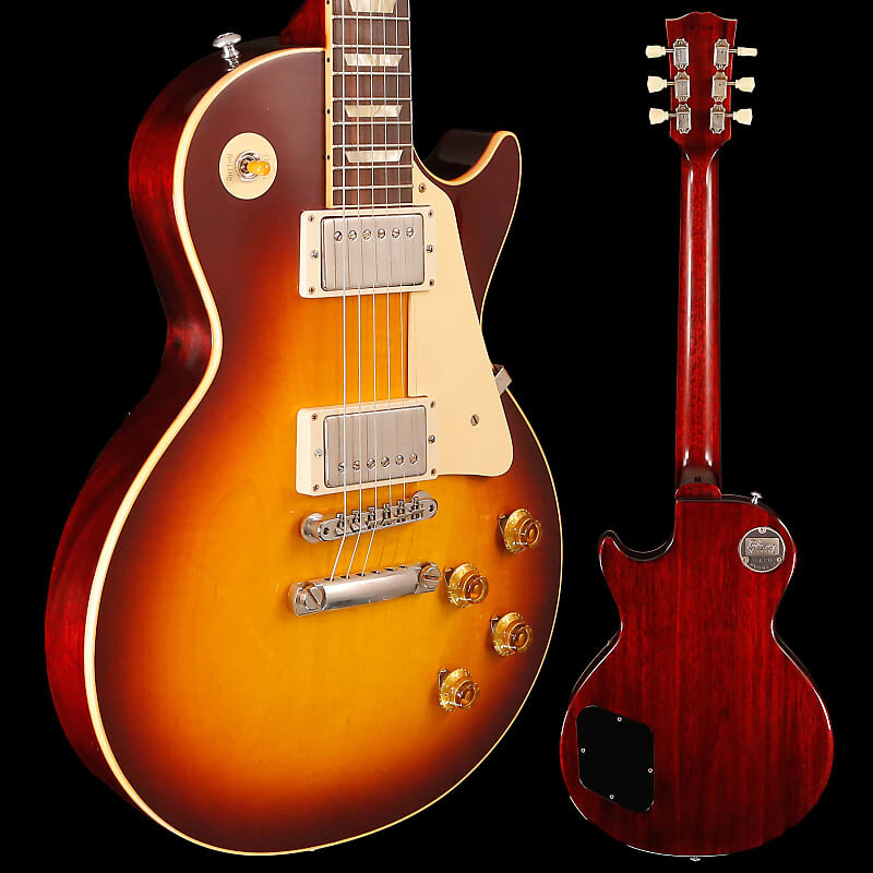 

Электрогитара Gibson Custom 1958 Les Paul Standard Reissue VOS, Bourbon Burst 8lbs 14.2oz