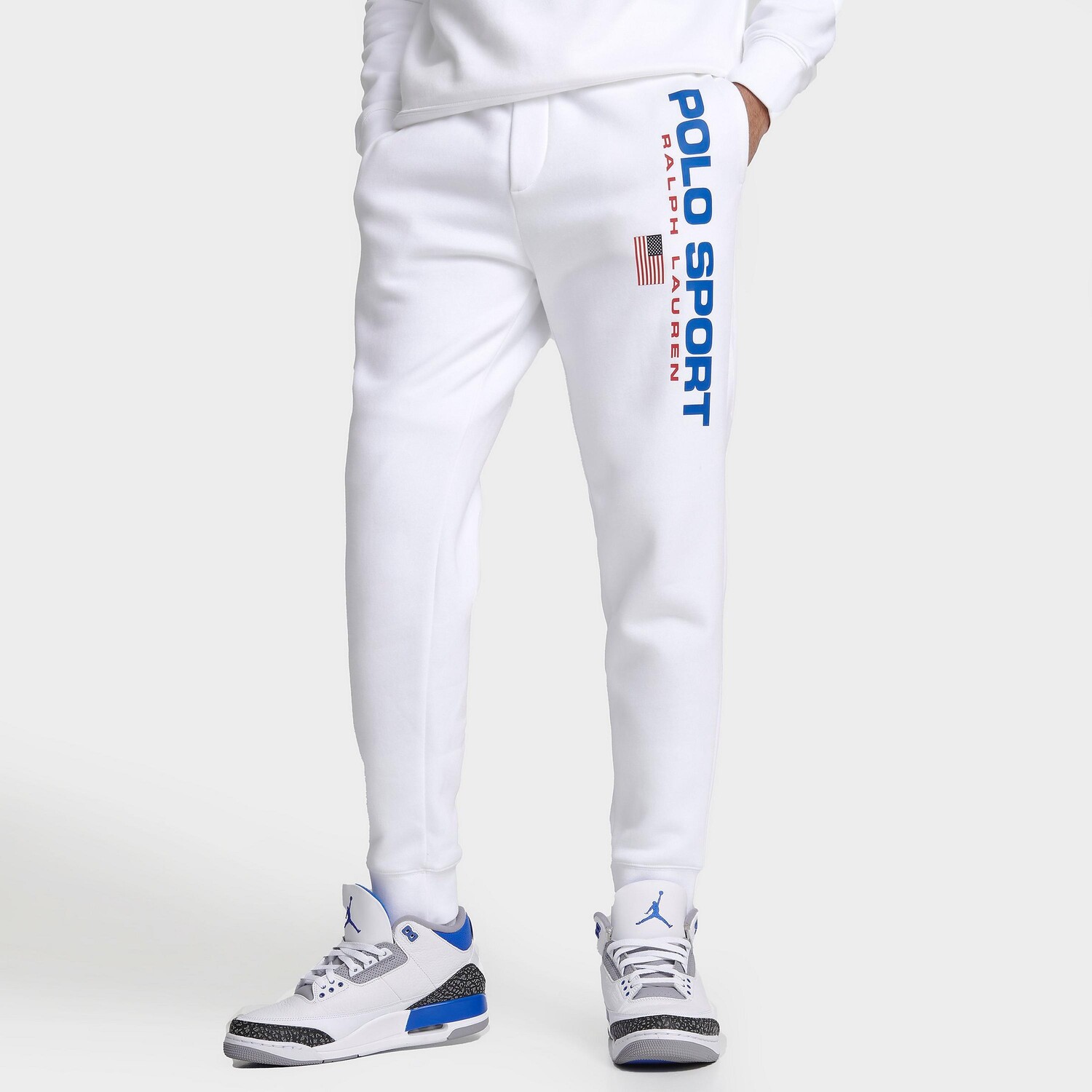 

Мужские флисовые брюки-джоггеры Ralph Lauren Polo Sport Polo Ralph Lauren, белый
