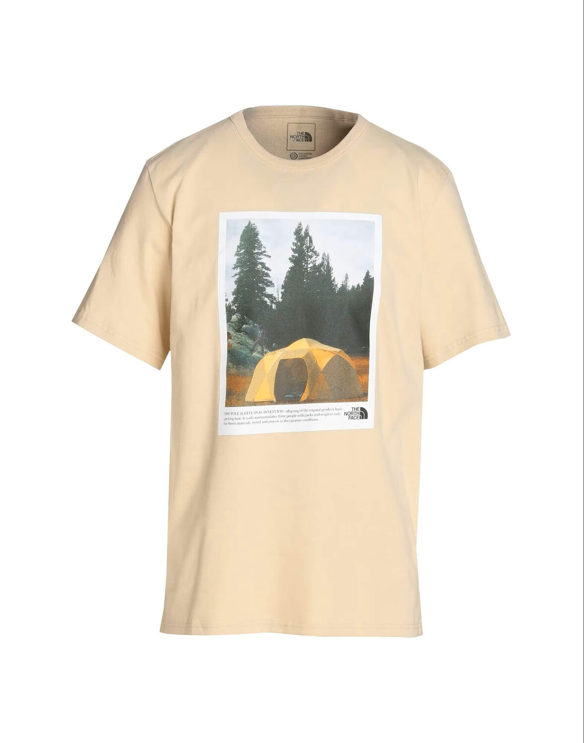 

Футболка The North Face M S/s 1966 Ringer, цвет хаки