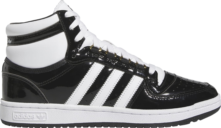 Кроссовки Adidas Top Ten RB 'Black White Gold', черный - фото