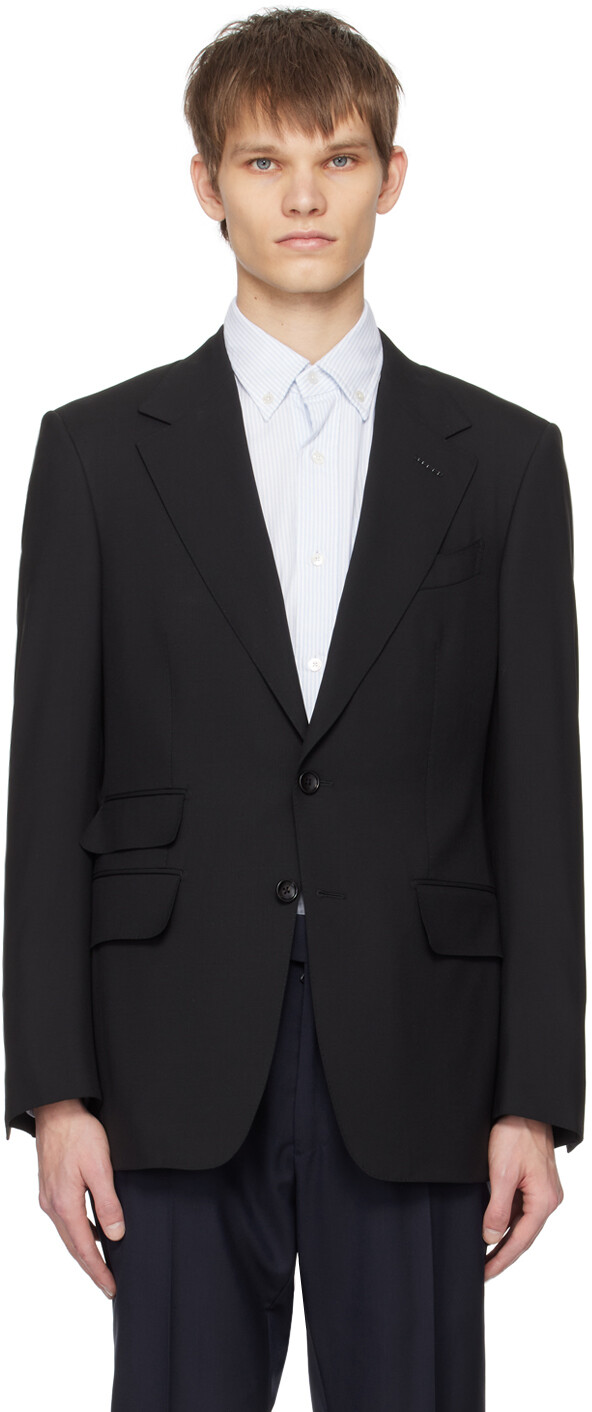 

Черный - Блейзер Shelton Super 120's Tom Ford