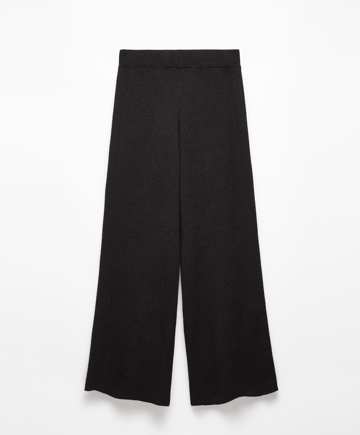 

Брюки Oysho Straight Knit, черный