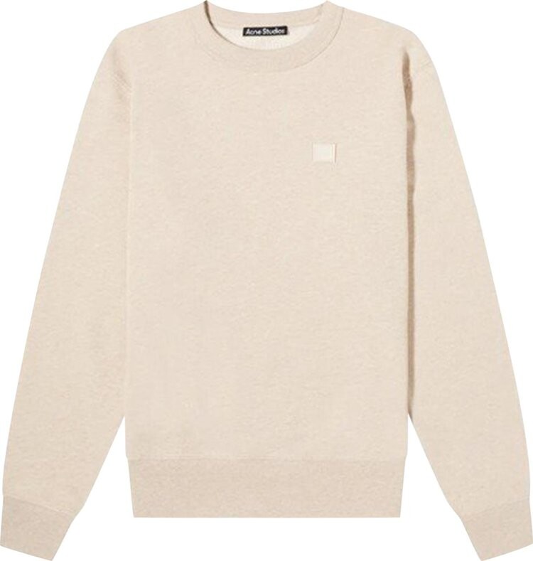 

Толстовка Acne Studios Crewneck Sweatshirt 'Oatmeal Melange', кремовый