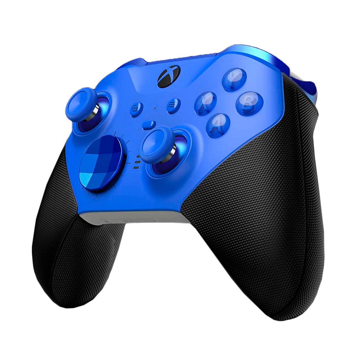 Беспроводной геймпад Microsoft Xbox Elite Series 2, синий/черный беспроводной геймпад microsoft xbox usa spec черный qat 0001