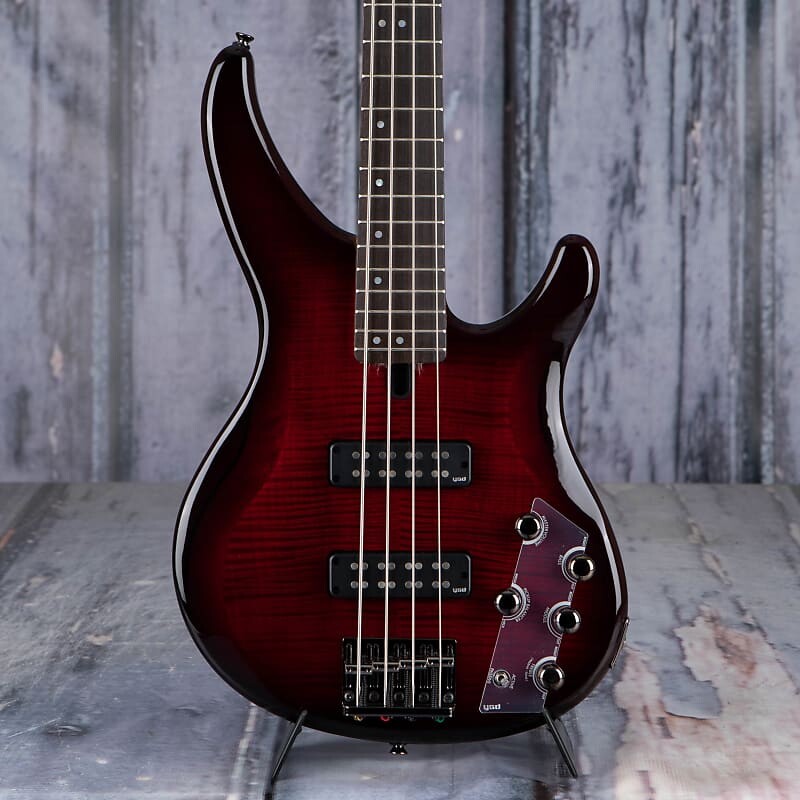 

Бас-гитара Yamaha TRBX604FM, темно-красный взрыв TRBX604FM Bass,