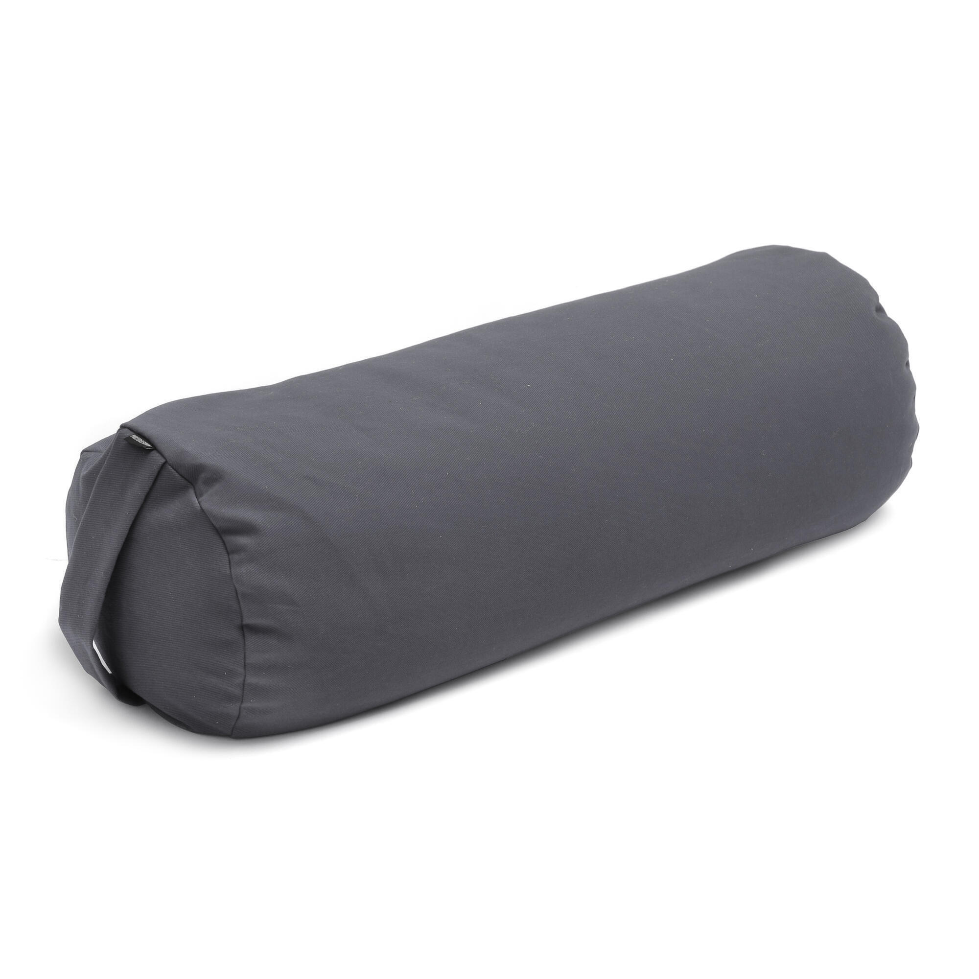 YOGISTAR Yoga Bolster Yin Standard - круглый, серый гранит - фото