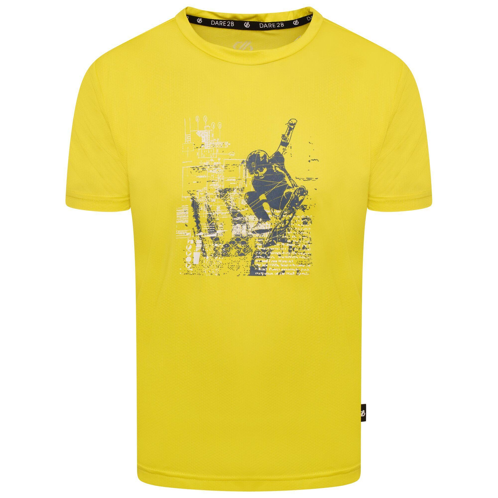Рубашка Dare 2B Rightful Tee с коротким рукавом, желтый