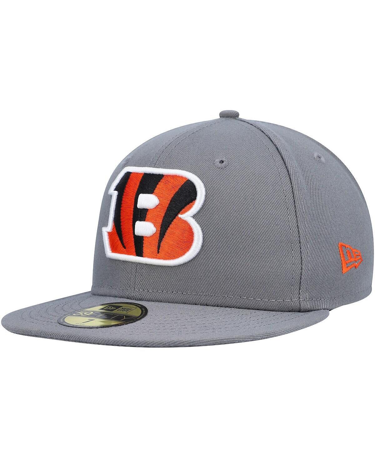 

Мужская графитовая приталенная шляпа Cincinnati Bengals Storm II 59Fifty New Era