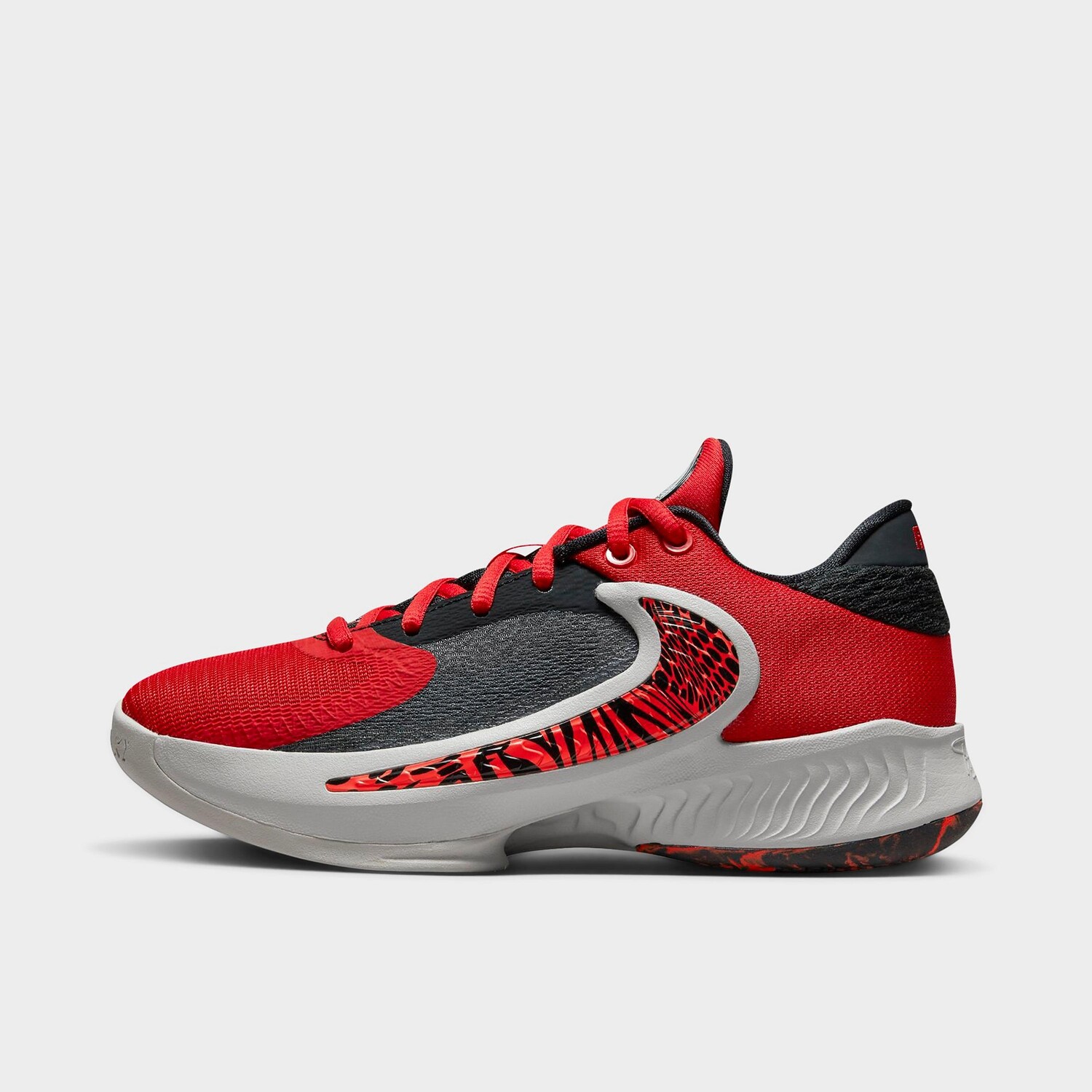 

Баскетбольные кроссовки Nike Freak 4 для больших детей, красный