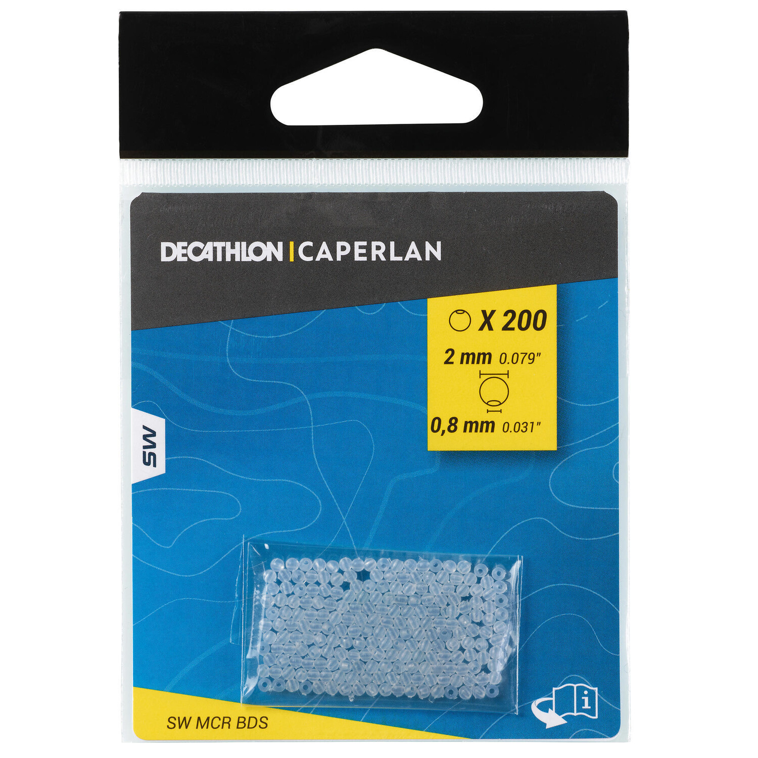 

Микро бусина 2мм CAPERLAN