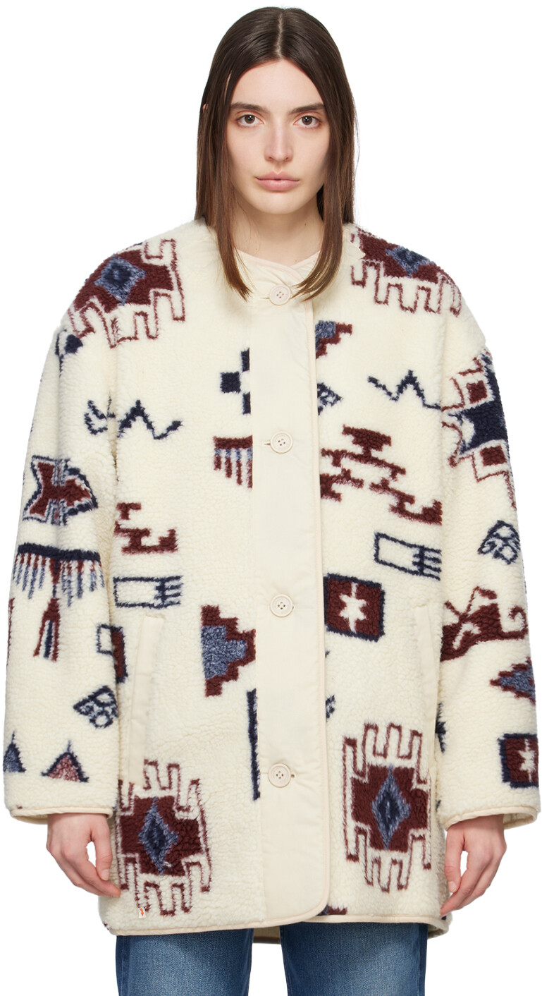 

Двусторонняя куртка Off-White Himemma Isabel Marant Etoile, Белый